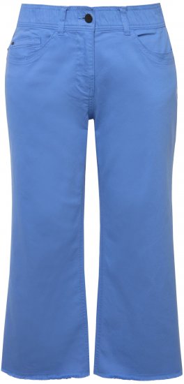 Ulla Popken Mary Crop Jeans Cloud Blue - Džíny & Kalhoty ve Velkých Velikostech – Plus Size - 