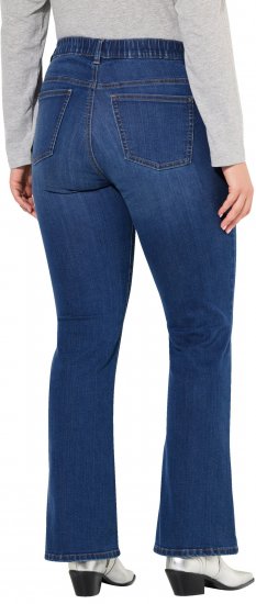 Ulla Popken Bootcut Marie Jeans Blue - Džíny & Kalhoty ve Velkých Velikostech – Plus Size - 