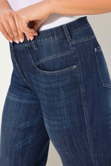 Ulla Popken Bootcut Stretch Fit Jeans Blue - Ulla Popken - Ulla Popken plus size oblečení