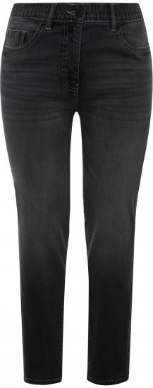 Ulla Popken Push Up Stretch Fit Jeans Denim Blue - Džíny & Kalhoty ve Velkých Velikostech – Plus Size - 