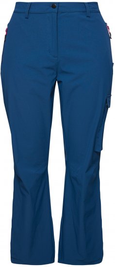 Ulla Popken Anti Mosquito Quick Dry Pants Deep Aqua - Džíny & Kalhoty ve Velkých Velikostech – Plus Size - 