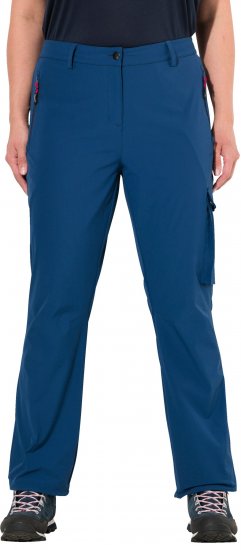 Ulla Popken Anti Mosquito Quick Dry Pants Deep Aqua - Džíny & Kalhoty ve Velkých Velikostech – Plus Size - 
