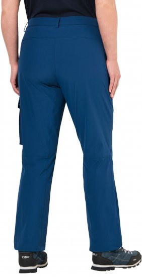 Ulla Popken Anti Mosquito Quick Dry Pants Deep Aqua - Džíny & Kalhoty ve Velkých Velikostech – Plus Size - 
