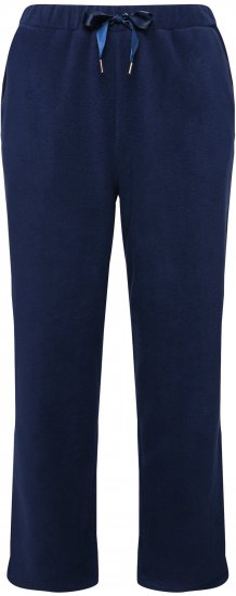 Ulla Popken Fleece Loungewear Pants Night Blue - Džíny & Kalhoty ve Velkých Velikostech – Plus Size - 