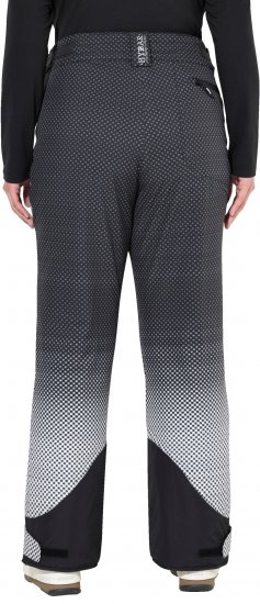 Ulla Popken Performance Ski Pants Black - Džíny & Kalhoty ve Velkých Velikostech – Plus Size - 