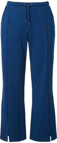 Ulla Popken Tracksuit Pants Blue - Džíny & Kalhoty ve Velkých Velikostech – Plus Size - 