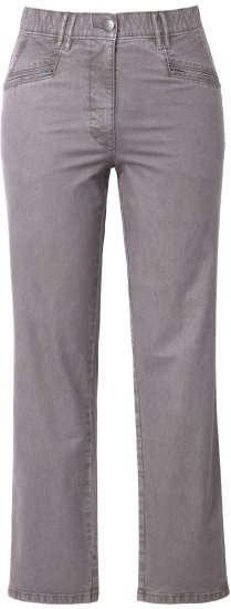 Ulla Popken Tapered Leg Mony Pants Black - Džíny & Kalhoty ve Velkých Velikostech – Plus Size - 