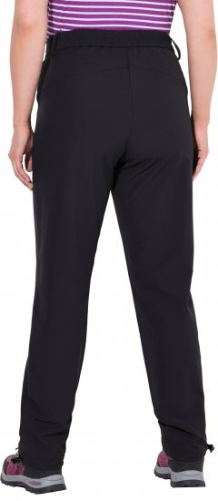 Ulla Popken Triple Function Comfort Waist Softshell Pants Black - Džíny & Kalhoty ve Velkých Velikostech – Plus Size - 