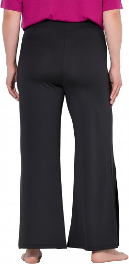 Ulla Popken Split Leg Uv Protective Pants Black - Džíny & Kalhoty ve Velkých Velikostech – Plus Size - 
