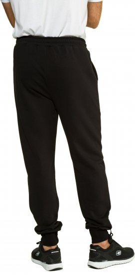 JP1880 Sweatpants Modern Fit Lightweight Black - PÁNSKÉ OBLEČENÍ MT-6XLT - TALL-velikosti