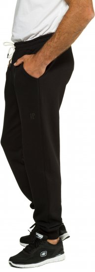 JP1880 Sweatpants Modern Fit Lightweight Black - PÁNSKÉ OBLEČENÍ MT-6XLT - TALL-velikosti
