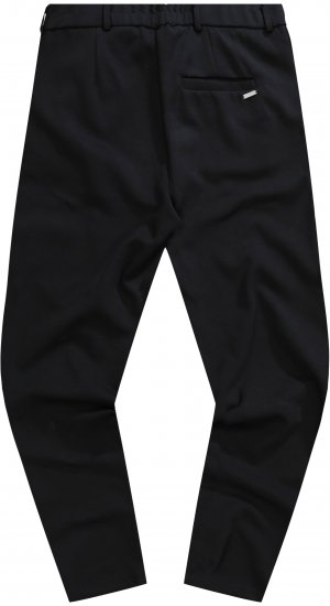 JP1880 Chino Jersey Trousers Flexnamic Black TALL - PÁNSKÉ OBLEČENÍ MT-6XLT - TALL-velikosti