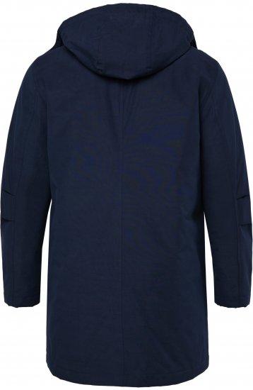 Boston Park 844403 Parka with Hood Navy - Bundy - Bundy Nadměrné Velikosti - 2XL-8XL
