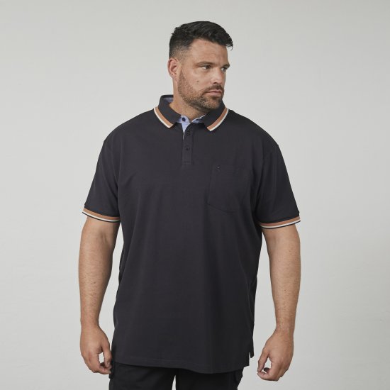 North Latitude 61128 Superflex Piké Polokošile Černá - Polokošile - Polokošile 2XL-8XL - Trička s límečkem 2XL-8XL