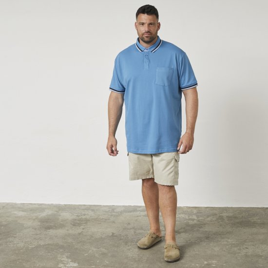 North Latitude 61128 Superflex Piké Polokošile Modrá - Polokošile - Polokošile 2XL-8XL - Trička s límečkem 2XL-8XL