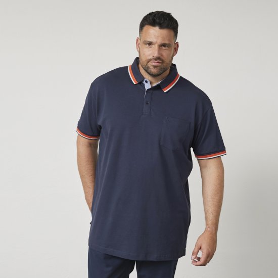 North Latitude 61128 Superflex Piké Polokošile Námořnická Modrá - Polokošile - Polokošile 2XL-8XL - Trička s límečkem 2XL-8XL