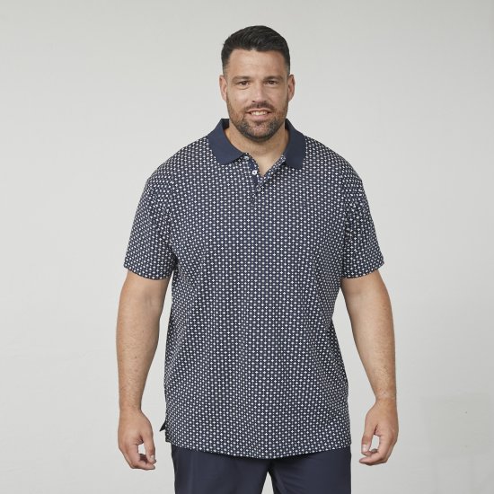 North Latitude 61134 Jersey Polokošile s Celoplošným Potiskem Námořnická Modrá - Polokošile - Polokošile 2XL-8XL - Trička s límečkem 2XL-8XL
