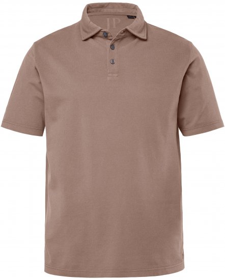 JP1880 Polo Shirt Short Sleeve Pique Vintage Brown - Polokošile - Polokošile 2XL-8XL - Trička s límečkem 2XL-8XL