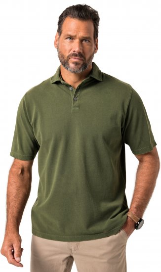 JP1880 Polo Shirt Short Sleeve Pique Vintage Green - Polokošile - Polokošile 2XL-8XL - Trička s límečkem 2XL-8XL