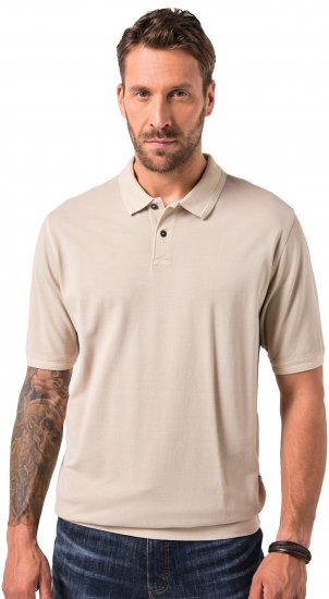 JP1880 Polo Shirt Short Sleeve Pique Dark Dusty Pink - Polokošile - Polokošile 2XL-8XL - Trička s límečkem 2XL-8XL