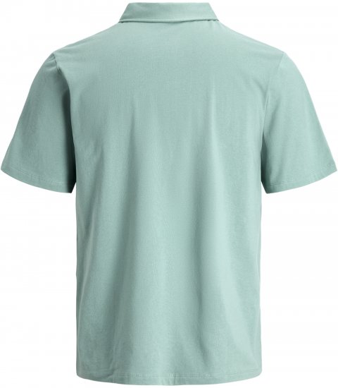 Jack & Jones Brandon Short Sleeve Polo Turquoise - Polokošile - Polokošile 2XL-8XL - Trička s límečkem 2XL-8XL
