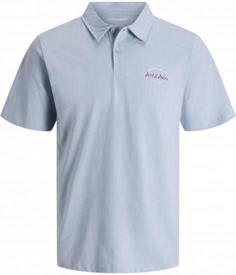 Jack & Jones Brandon Short Sleeve Polo Blue - Polokošile - Polokošile 2XL-8XL - Trička s límečkem 2XL-8XL