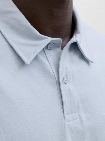 Jack & Jones Brandon Short Sleeve Polo Blue - Polokošile - Polokošile 2XL-8XL - Trička s límečkem 2XL-8XL