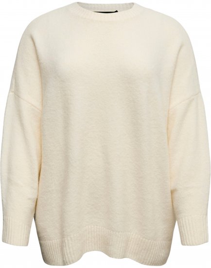 Vero Moda Boom Long Sleeve Pullover Birch - Pletené svetry - 
