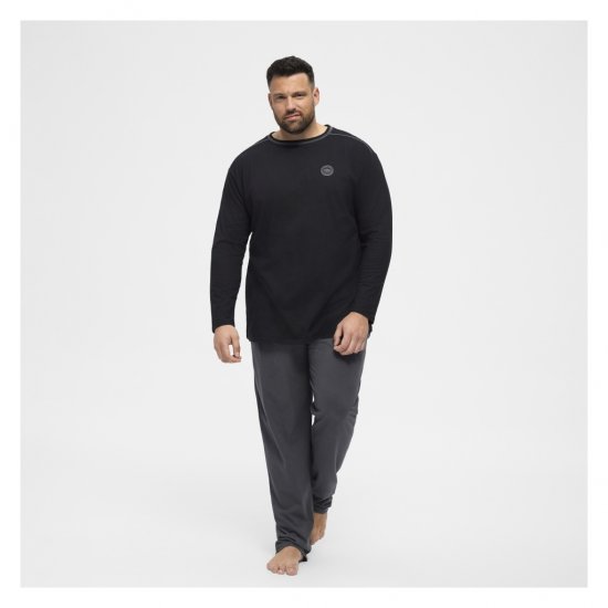 North Latitude Pyjama Pants Dark Grey Charcole - Pyžama/oblečení pro volný čas - Pyžama/oblečení pro volný čas 2XL-10XL