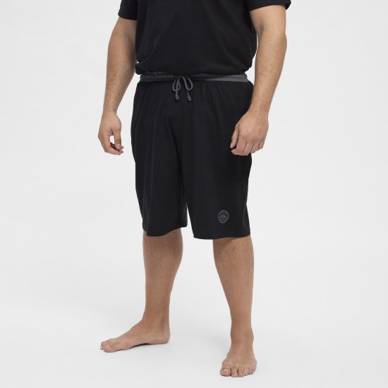 North Latitude Pyjama Shorts Black - Pyžama/oblečení pro volný čas - Pyžama/oblečení pro volný čas 2XL-10XL