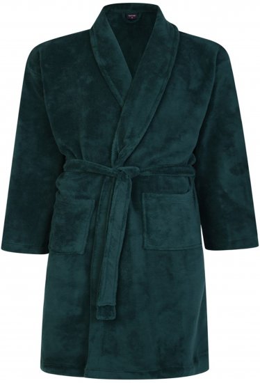Espionage PJ068 Plain Fleece Gown Navy - Župany/ručníky - Župany 2XL-10XL
