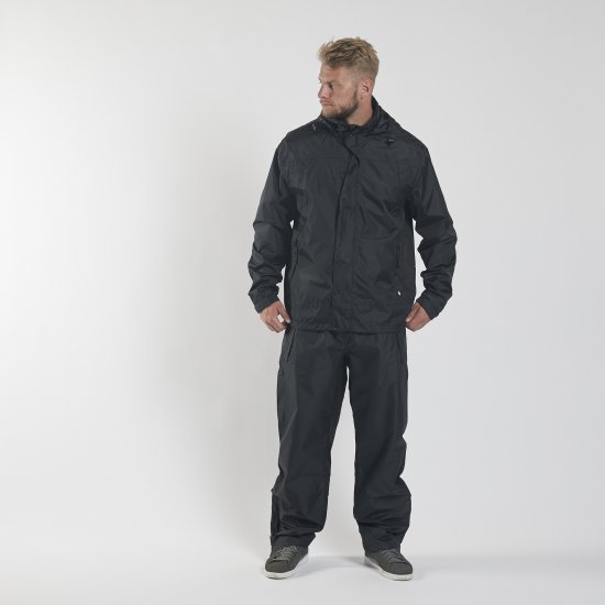 North Latitude Rain Jacket Black TALL - Sportovní oblečení - Sportovní Oblečení 2XL-10XL
