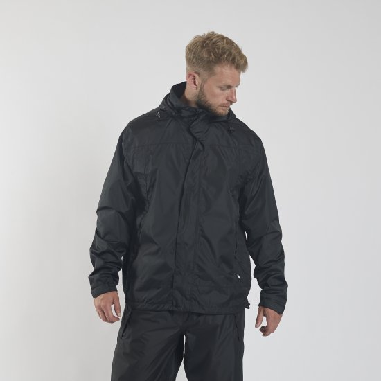 North Latitude Rain Jacket Black TALL - Sportovní oblečení - Sportovní Oblečení 2XL-10XL