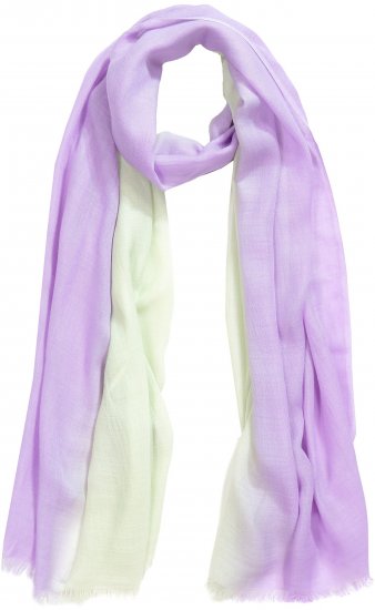 Ulla Popken Fringed Ombre Scarf Pistachio - Doplňky - 
