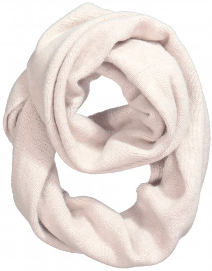 Ulla Popken Knit Infinity Scarf Pastel Pink - Doplňky - 