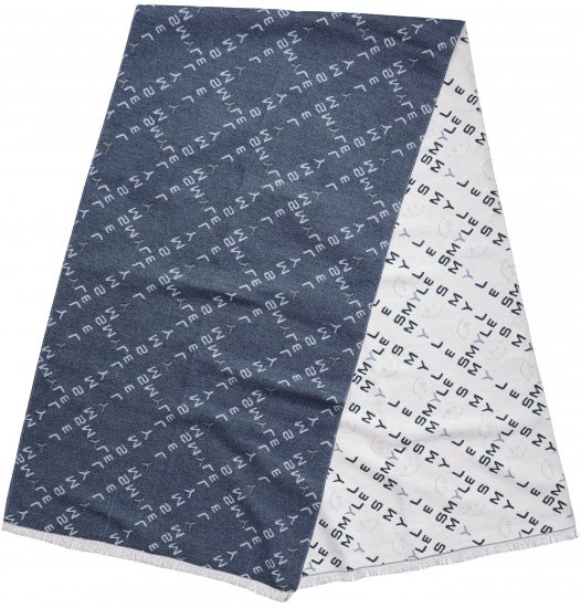 Ulla Popken Smyle Reversible Scarf Navy - Doplňky - 