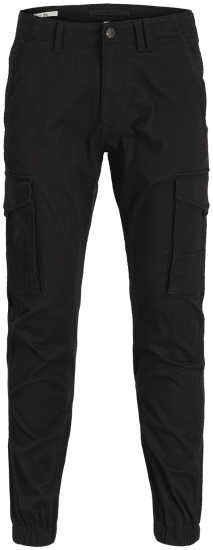 Jack & Jones Paul Flake Cargo Pants Black - Džíny & kalhoty - Džíny a Kalhoty - W40-W70