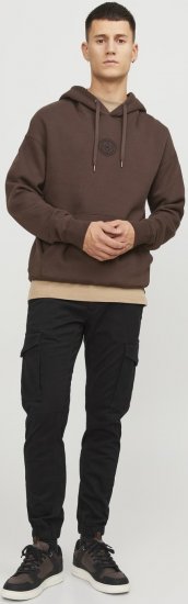 Jack & Jones Paul Flake Cargo Pants Black - Džíny & kalhoty - Džíny a Kalhoty - W40-W70