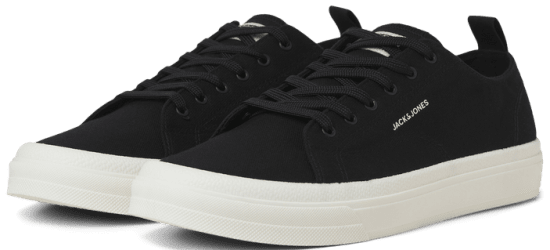 Jack & Jones Bayswater Canvas Sneakers Anthracite - Pánská obuv 40-52 - 