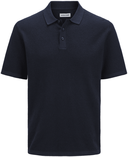 Motley Denim Big Sizes for Men Jack & Jones George Polo Short Sleeve Navy