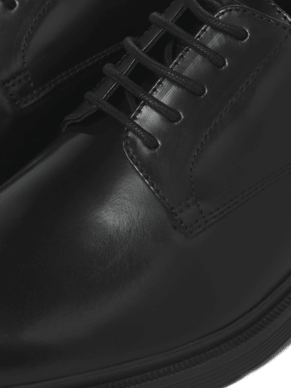 Jack & Jones Dax Leather Lace Shoes Anthracite - Pánská obuv 40-52 - 