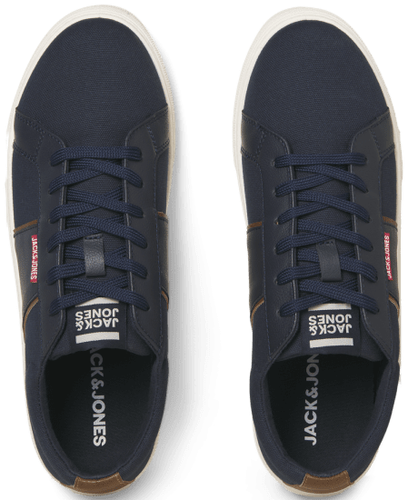 Jack & Jones Watmos Canvas Sneakers Navy Blazer - Pánská obuv 40-52 - 