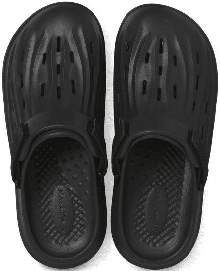 Jack & Jones Vincent Moulded Mules Black - Pánská obuv 40-52 - 
