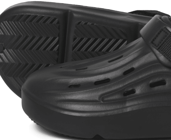 Jack & Jones Vincent Moulded Mules Black - Pánská obuv 40-52 - 