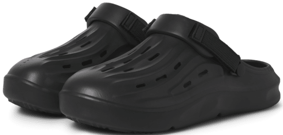 Jack & Jones Vincent Moulded Mules Black - Pánská obuv 40-52 - 