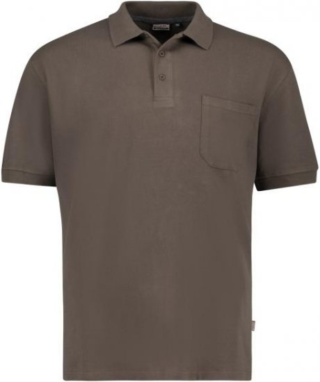 Adamo 139311 Poloshirt RF Brown - Polokošile - Polokošile 2XL-8XL - Trička s límečkem 2XL-8XL
