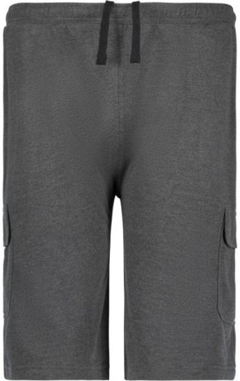 Adamo 159308 Cargo Shorts Heather Grey - Tepláky & kraťasy - Tepláky a Teplákové Kraťasy 2XL-12XL