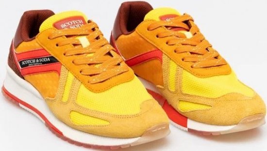 Scotch & Soda S498 Sneakers Orange - Pánská obuv 40-52 - 