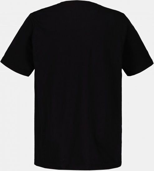 JP1880 KISS Retro Graphic Comfort Fit Band T-Shirt Black - Trička - Trička nadměrné velikosti - 2XL-14XL