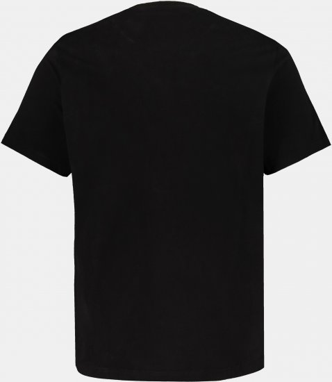 JP1880 AC/DC Graphic Comfort Fit Band T-Shirt Black - Trička - Trička nadměrné velikosti - 2XL-14XL